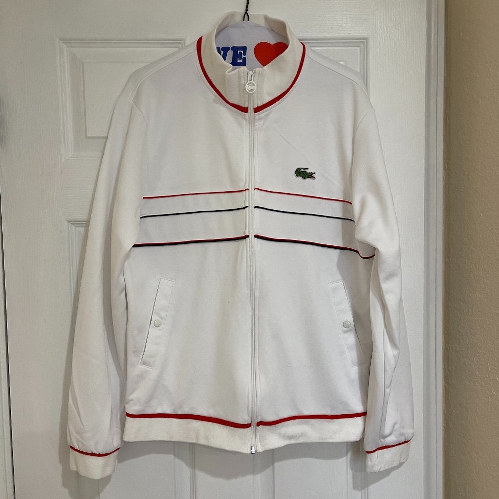 Lacoste SPORT Classic Zip Up Sweatshirt